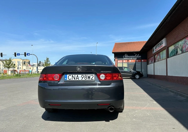Honda Accord cena 12500 przebieg: 264000, rok produkcji 2004 z Bydgoszcz małe 106